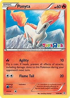 Generations Ponyta #14 Toys R Us Promo